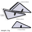 Luz LED "Olho de Demônio" para Carros e Motos – Sinalizador, Pisca e Es