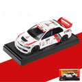 Miniatura 1:32 Mitsubishi Lancer Evolution JDM – Versão Combustível, Modelo de Liga Diecast com Luz e Som, Brinquedo, Enfeite para Computador e Presente