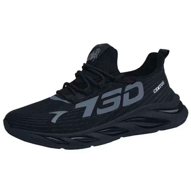 Tênis Masculino Slip On Casual – Leve, Respirável e Confortável | Ideal para Caminhada, Corrida e Uso Diário