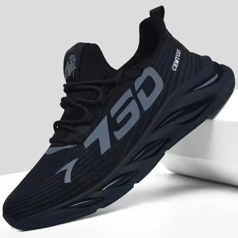Tênis Masculino Slip On Casual – Leve, Respirável e Confortável | Ideal para Caminhada, Corrida e Uso Diário