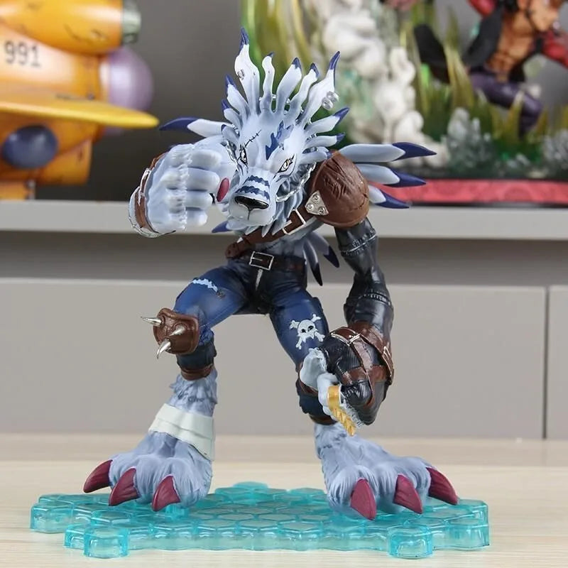 Figura Digimon – Evolução de Gabumon para Garurumon