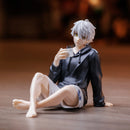 Action Figure 18cm – BLUE LOCK Nagi Seishiro, Boneco de Futebol com Cabelo Branco, Modelo Colecionável Anime