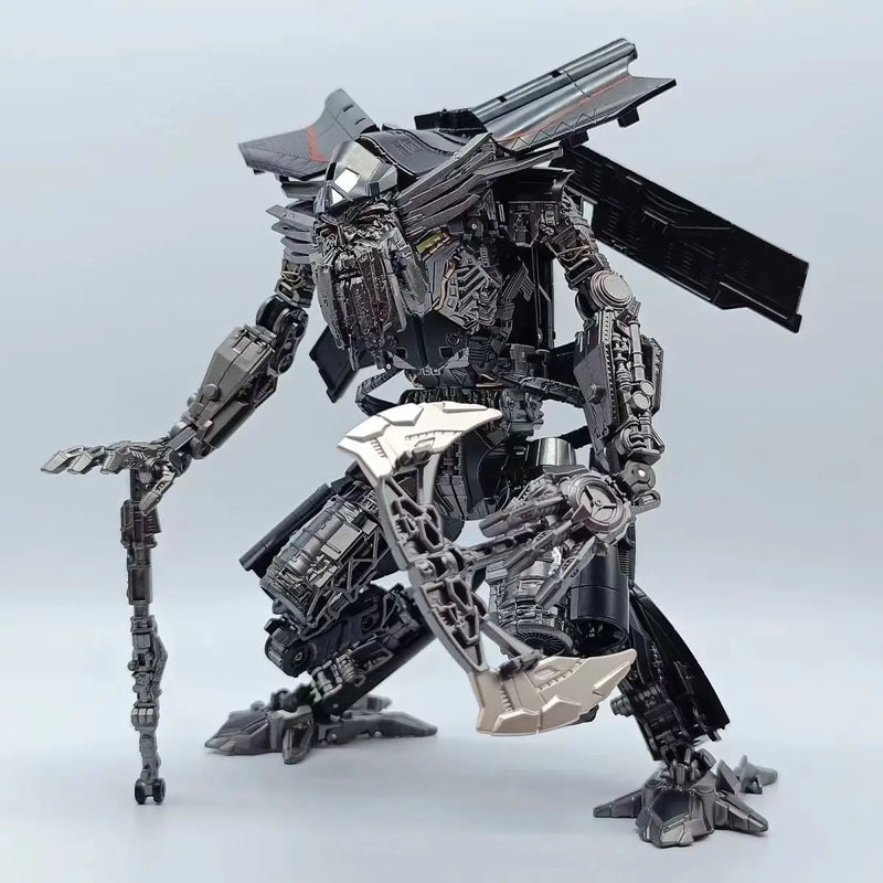 BAIWEI TW-1124 Jetfire Skyfire – Robô Articulado 2 em 1 Transformável em Avião, 17,5cm