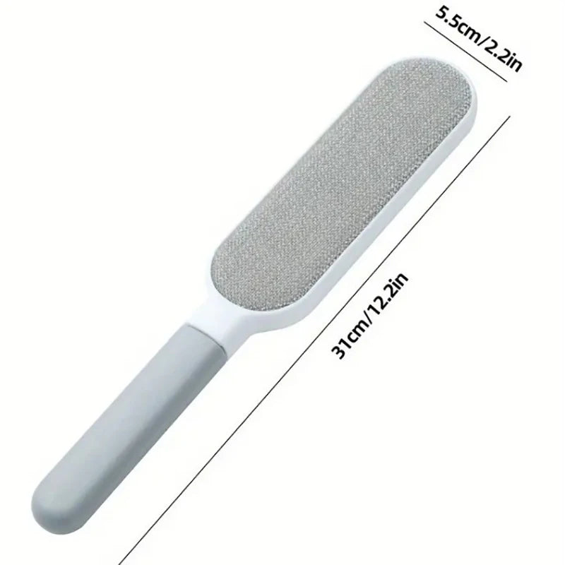 ✅ Escova Eletrostática Dupla Face para Pelos de Pets – Ideal para Sofá, Roupas e Carpetes 🐾 Tira Pelos Manual Sem Fio – Perfeita para Gatos, Cachorros e Ambientes com Estofados!