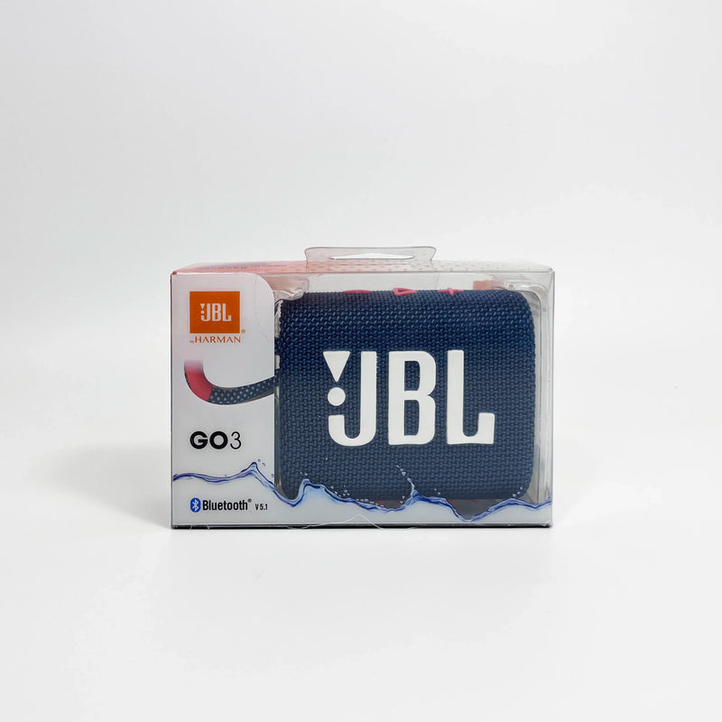 Caixa de Som JBL GO 3 Original Bluetooth Portátil à Prova d’Água – Graves Potentes para Festa, Esporte e Viagem