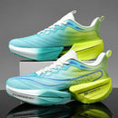 Tênis Esportivo Unissex com Placa de Carbono – Super Leve, Respirável e Antiderrapante | Ideal para Corrida, Caminhada e Uso Diário