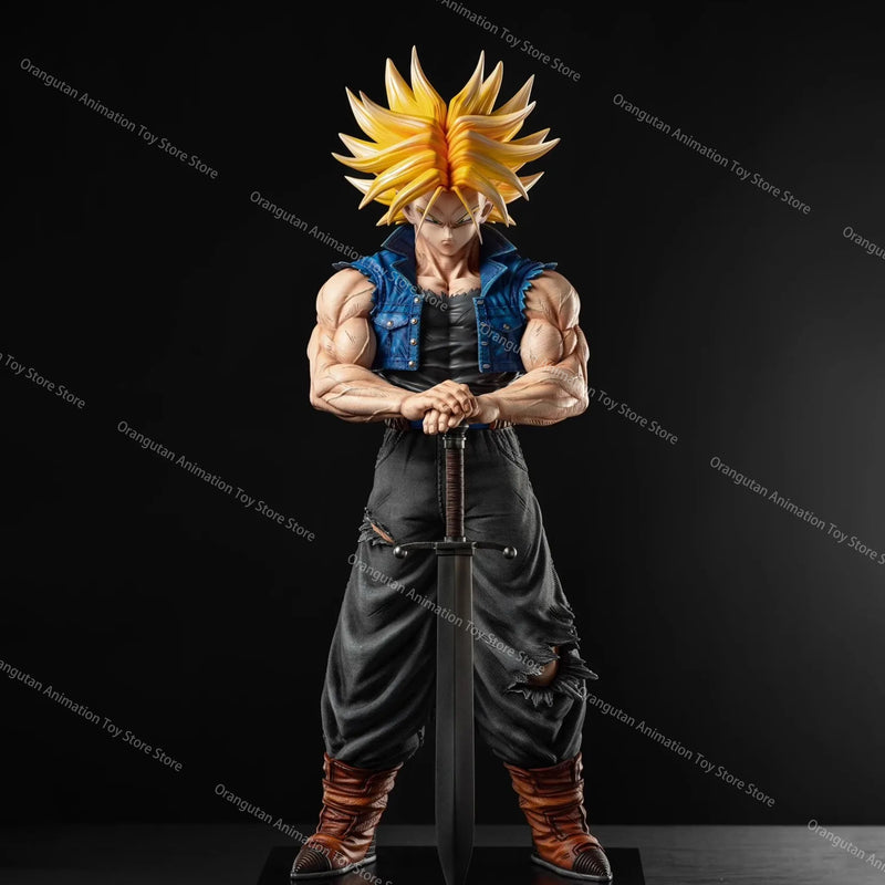 Dragon Ball Z – Future Trunks 25cm | Figura de Ação PVC Colecionável para Fãs e Crianças