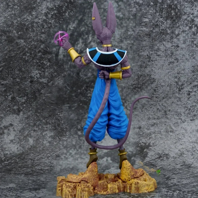 Figura Dragon Ball Z Beerus – Deus da Destruição | 30cm | Colecionável Anime