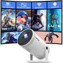 Projetor FY300 Pro com Android 11 – 4K Suportado, 390 ANSI, Wi-Fi, BT 5.0 | Perfeito para Home Theater