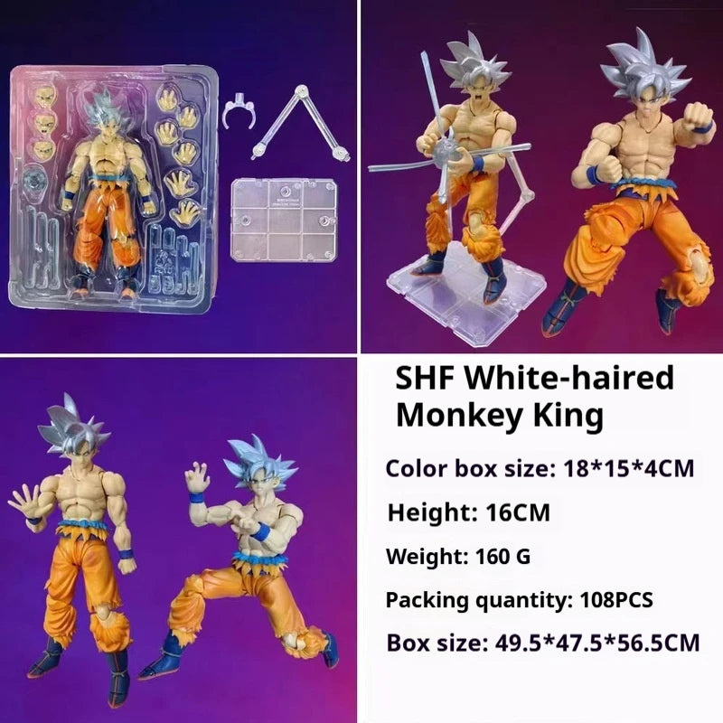 Dragon Ball Super SHF S.H.Figuarts Son Goku Kakarotto – Figura de Ação Móvel, Estilo Simples, Modelo Heróico