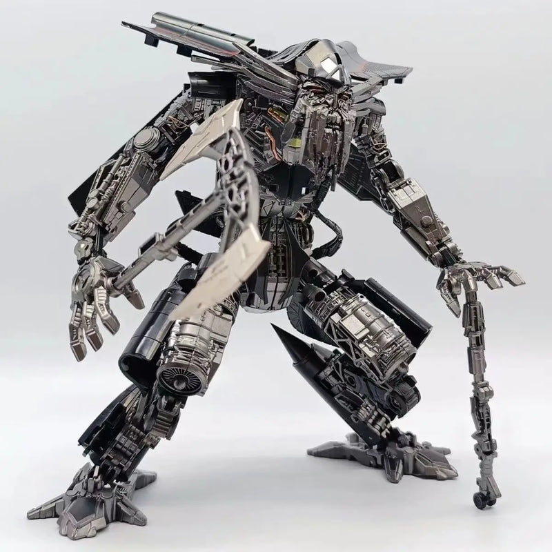 BAIWEI TW-1124 Jetfire Skyfire – Robô Articulado 2 em 1 Transformável em Avião, 17,5cm