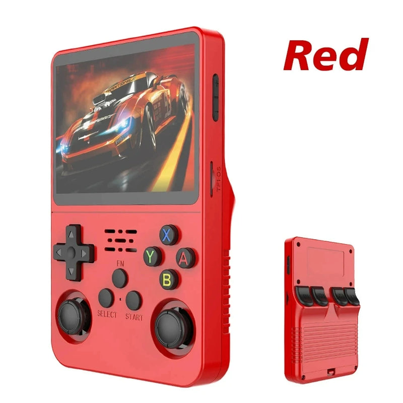 Console Retrô R36Plus – Tela 4.0" IPS, Linux OS, WiFi, Suporte 10+ Emuladores, Portátil para Jogos Clássicos
