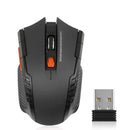 Mouse Gamer Sem Fio 2.4G com 1600DPI – 6 Botões e Receptor USB para PC e Notebook