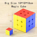 Cubo Mágico Gigante 18x18x18cm – Super Cubo 3x3 Profissional de Velocidade para Crianças