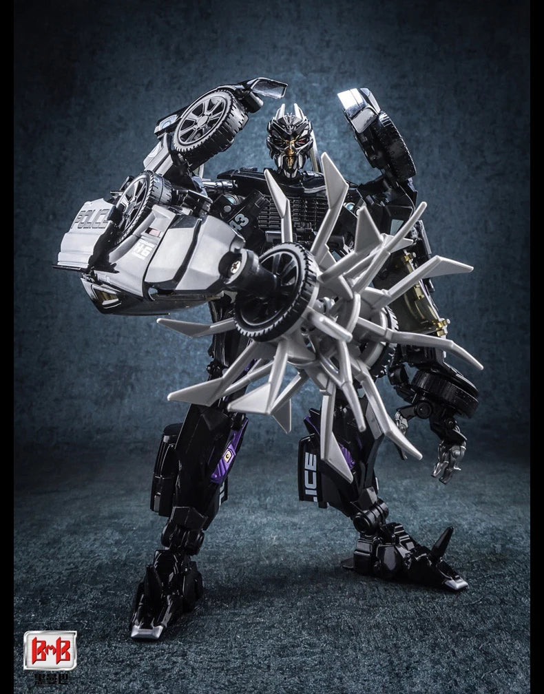 BMB LS02 Barricade KO MPM-05 | Action Figure Transformers | Black Mamba | Modelo Colecionável