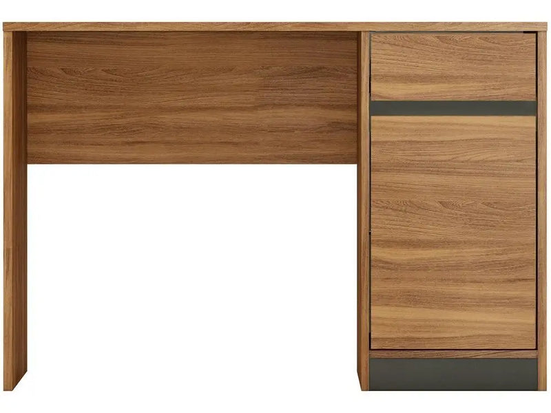 Mesa de Escritório Demóbile com 1 Gaveta e 1 Porta – Design Funcional e Compacto