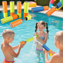 Conjunto 4/6pcs Pistolas d’Água de Espuma EVA – Brinquedo Jato de Água Portátil para Crianças, Diversão na Praia, Piscina e Banho