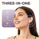 Fone Tradutor Bluetooth com Tela Touch – Tradução Instantânea Bidirecional em Tempo Real | Ideal para Viagens, Negócios e Estudos