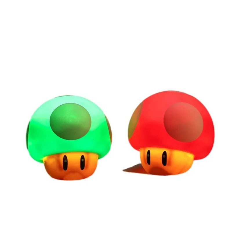Luminária Super Mario Bros Kawaii – Abajur de Mesa e Cabeceira em Formato Cartoon | Periférico Gamer e Presente Criativo