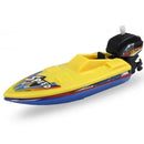 Barco de Brinquedo Mecânico – Speed Boat Clássico com Mola para Banho e Piscina