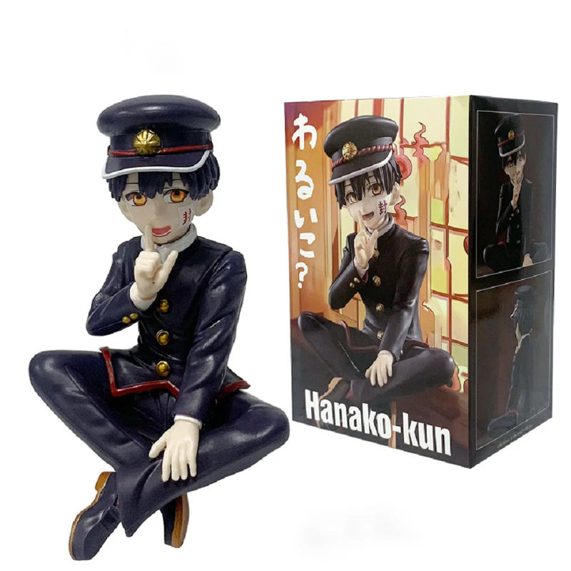 Boneco Anime Hanako-kun 11cm – Figura Sentada, Action Doll Decorativa, Presente de Festival