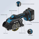 Esmerilhadeira Angular Elétrica Sem Fio Brushless – Máquina de Corte e Polimento com Display Digital | Compatível com Bateria Makita