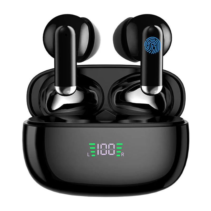 Fones Tradutores AI Bluetooth 5.4 – Tradução em Tempo Real 144 Idiomas, Viagens e Negócios