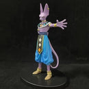Boneco Dragon Ball Z Beerus – Deuses da Destruição DXF Whis & Beerus 20cm – Figura Colecionável em PVC