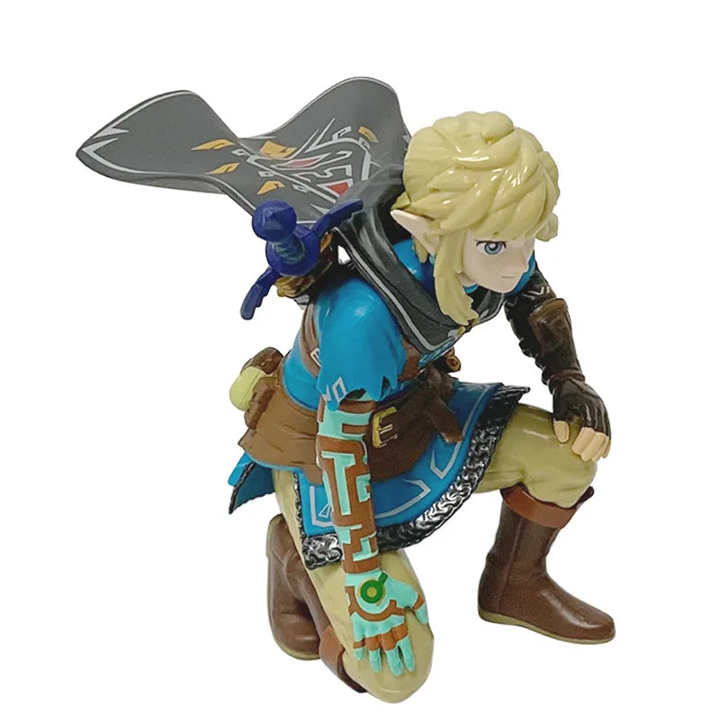 Estátua Zelda Link 12cm – The Legend of Zelda Tears of the Kingdom | Action Figure Colecionável PVC