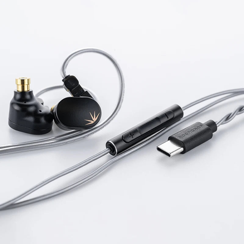 MOONDROP CHU II – Fones In-Ear de Alta Performance com Cabo Removível e Driver Dinâmico Profissional