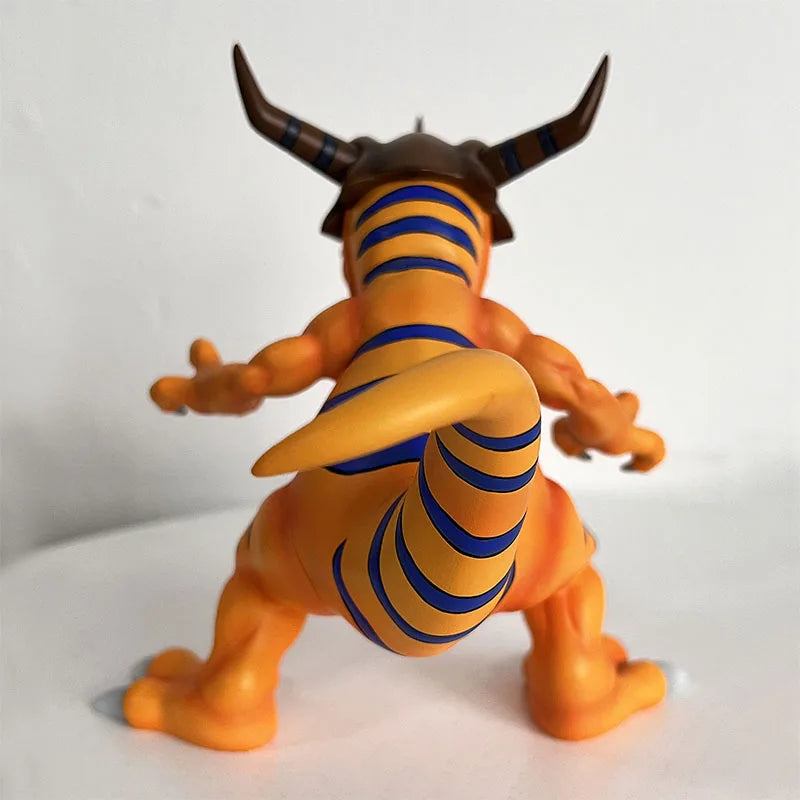 Digimon 12cm – GK Figures Greymon, Agumon e Gabumon PVC, Action Figure Colecionável para Crianças e Decoração