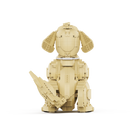 Golden Retriever em Blocos de Montar 1754 Peças | Modelo 3D de Cachorro | Brinquedo Criativo DIY para Crianças e Adultos | Presente Decorativo