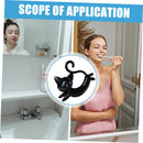 Porta-Toalhas de Banheiro Fofo em Forma de Gato – Suporte para Toalhas Infantil/Decorativo