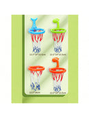 Brinquedo de Banho Infantil – Cesta de Basquete com 3 Bolinhas | Tema Dinossauro | Para Banheira e Área Externa