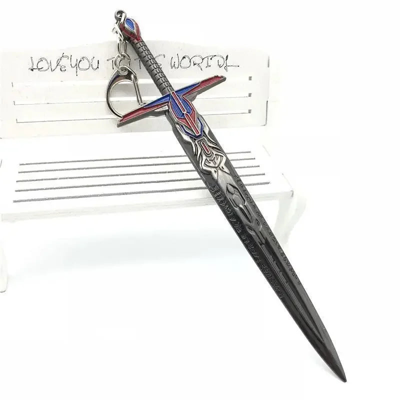Chaveiro Transformers Optimus Prime Arms Star Saber – Acessório Decorativo para Fãs e Colecionadores