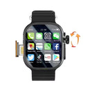 Smartwatch CDS9 Ultra com Câmera Giratória e 4G – Android 9.0, Google Play, Versão Global Original