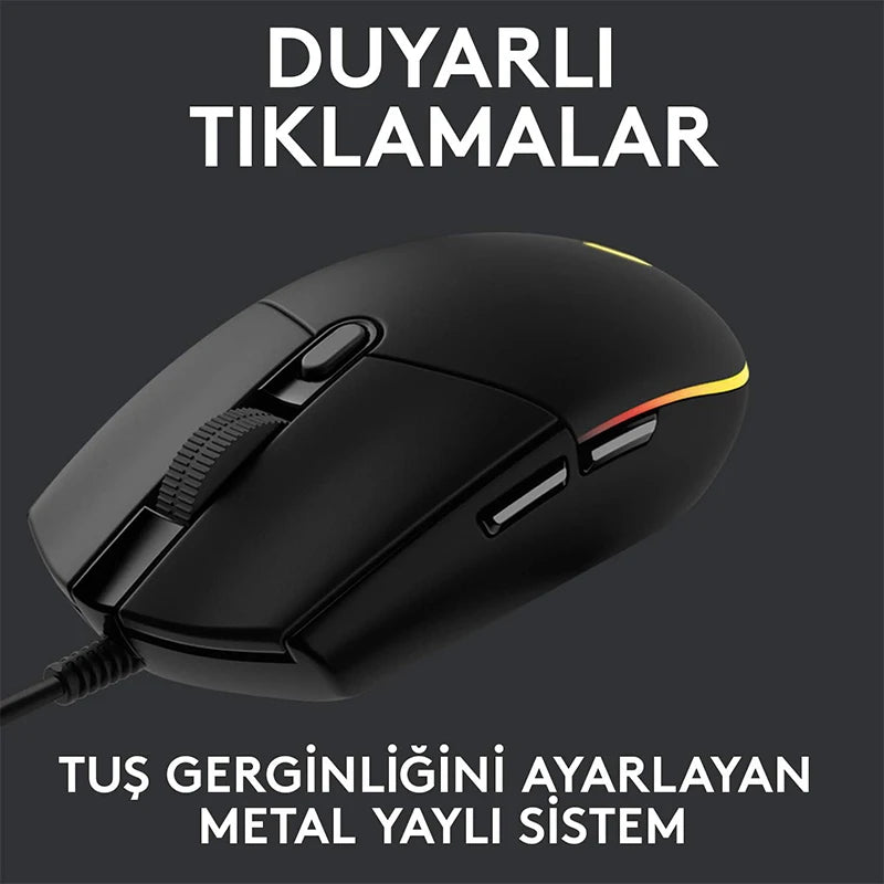 Mouse Gamer Logitech G102 LIGHTSPEED – 8000 DPI, Desempenho Profissional, Versão Sem Driver
