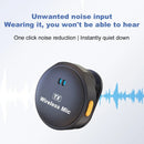 Microfone de Lapela Sem Fio com Ímã – Até 50m de Alcance, 40h de Bateria e Case de Carregamento | Ideal para Gravações de Vídeo