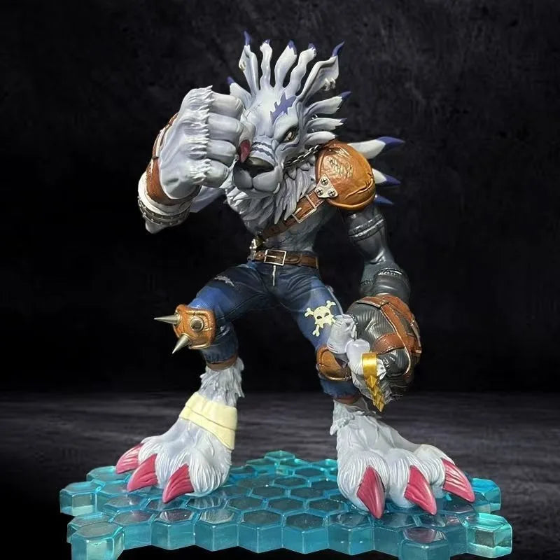 Figura Digimon – Evolução de Gabumon para Garurumon