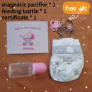 Boneca Reborn Realista 43cm – Corpo em Tecido e Membros em Silicone Vinyl – Pintura 3D com Veias Visíveis