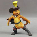 Boneco Gato de Botas 8cm – Action Figure em PVC | Miniatura Colecionável Infantil e Presente Divertido