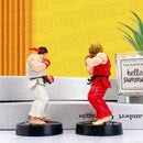 Action Figure Street Fighter – Ken Masters & Ryu Hoshi | Boneco Colecionável em PVC