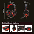 Headset Gamer com Microfone 3.5mm – Fone de Ouvido Estéreo Bass, Ajustável 120° para PC, PS4, PS5, Xbox, Celular e Laptop