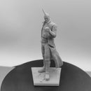 Miniatura Resina 1/24 (75mm) Caçador de Recompensas – Kit Modelo Não Pintado DIY Colecionáveis