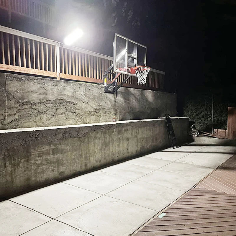 Luminária Solar LED para Áreas Externas – 7700LM, 720 LEDs, 3 Modos, Controle Remoto e à Prova d’Água | Ideal para Jardim e Rua