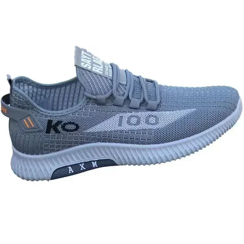 Tênis Masculino Casual e Esportivo – Estiloso, Leve, Respirável para Corrida, Caminhada e Treinos
