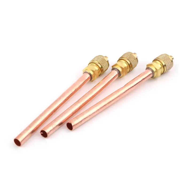 Kit com 10 Válvulas de Acesso para Refrigeração e Ar-Condicionado – Tubo de 6mm (Modelo 45BE)