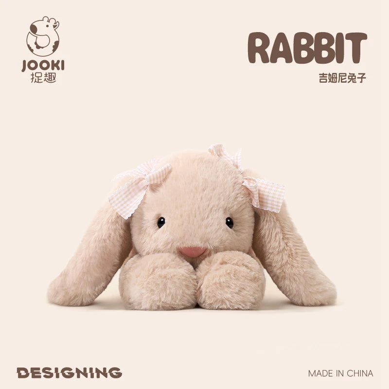 Coelho de Pelúcia Jim 35cm – Brinquedo Coletável Macio, Presente Fofo para Crianças e Colecionadores