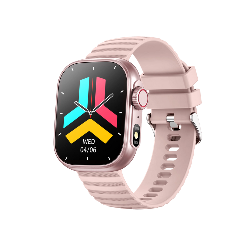 Smartwatch 2.01" LED – 100+ Modos Esportivos, Monitor de Temperatura Corporal, Fitness Tracker, Lanterna LED, Relógio Inteligente Masculino e Feminino