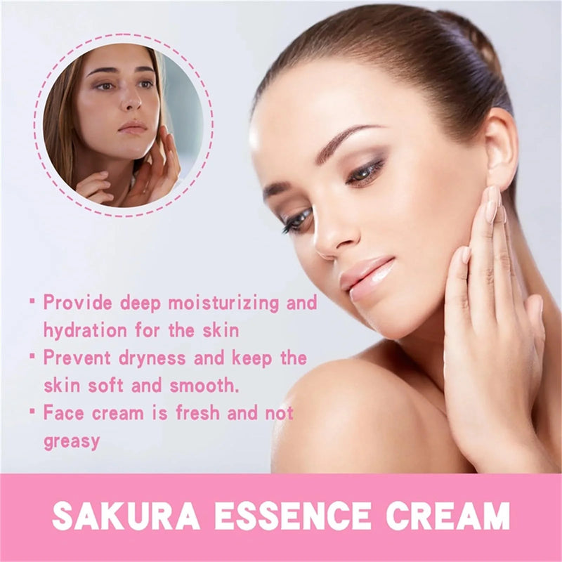 Creme Iluminador Sakura do Japão – Hidratação, Luminosidade e Delicadeza da Flor de Cerejeira em um só produto